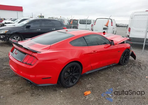 2016 Ford Mustang Gt Premium из США, поврежденный, VIN 1FA6P8CF4G5211192